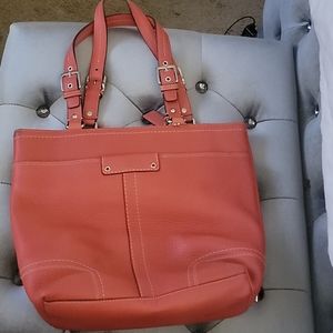 Coach - Hamilton Pebble leather tote and wallet